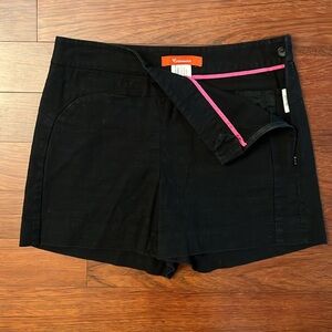 Cartonnier Black High Waist Tailored Shorts